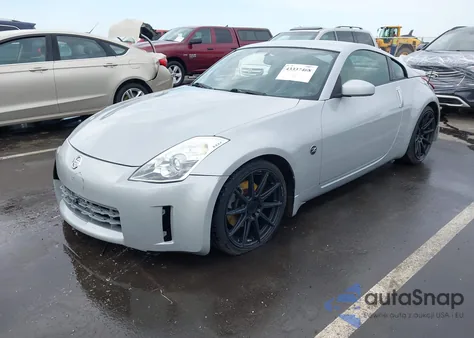 2008 Nissan 350Z Enthusiast из США, поврежденный, VIN JN1BZ34DX8M701617